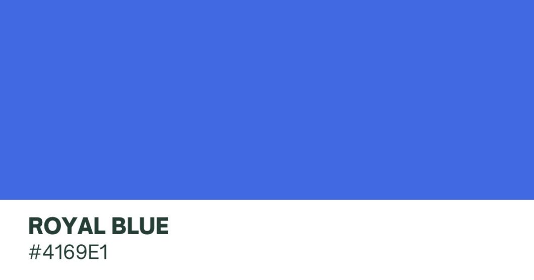 Royal Blue Color History, Meaning, Symbolism, and Psychology | HipFonts